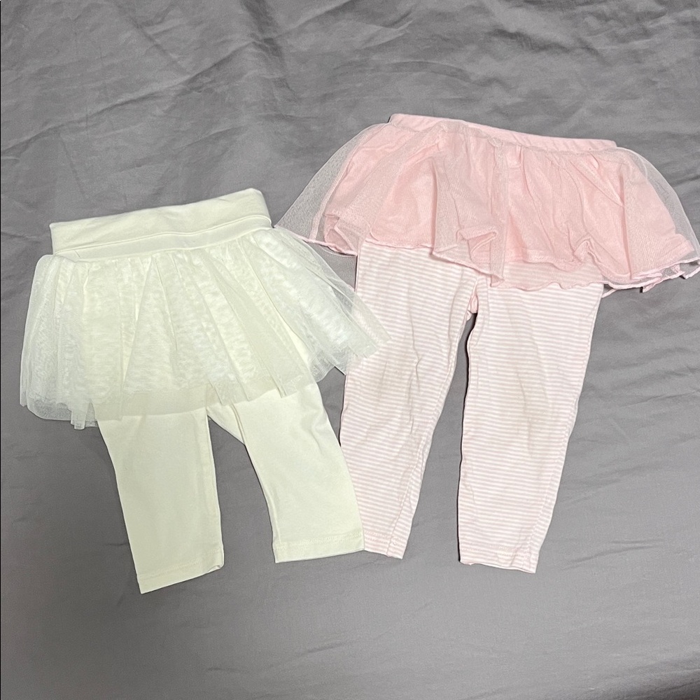 Bundle - 2 Baby Girl Tulle Tutu Leggings 💕